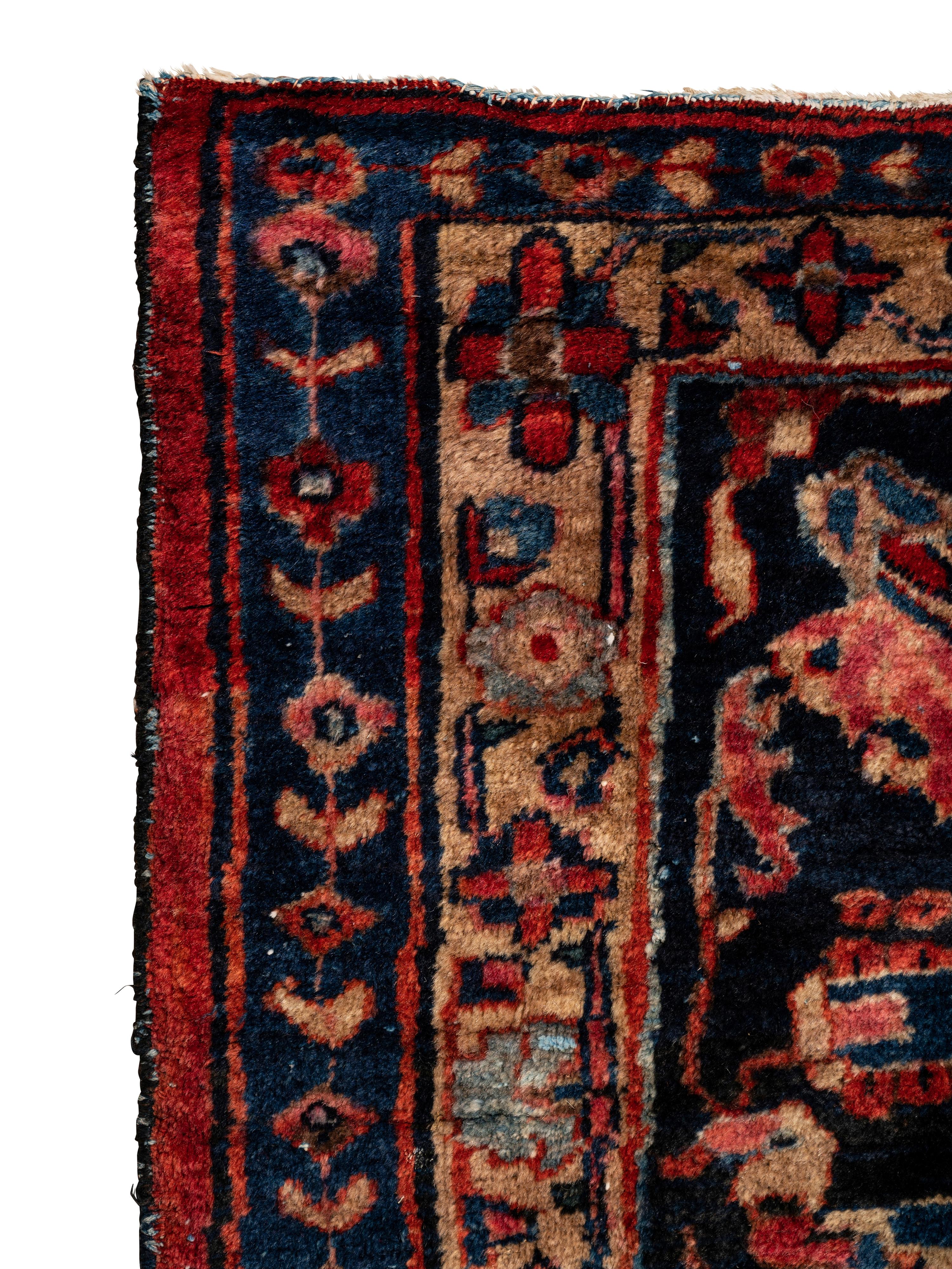 A Sarouk Wool Rug