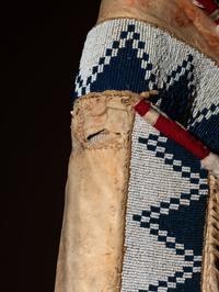 Blackfeet Beaded Hide Shirt