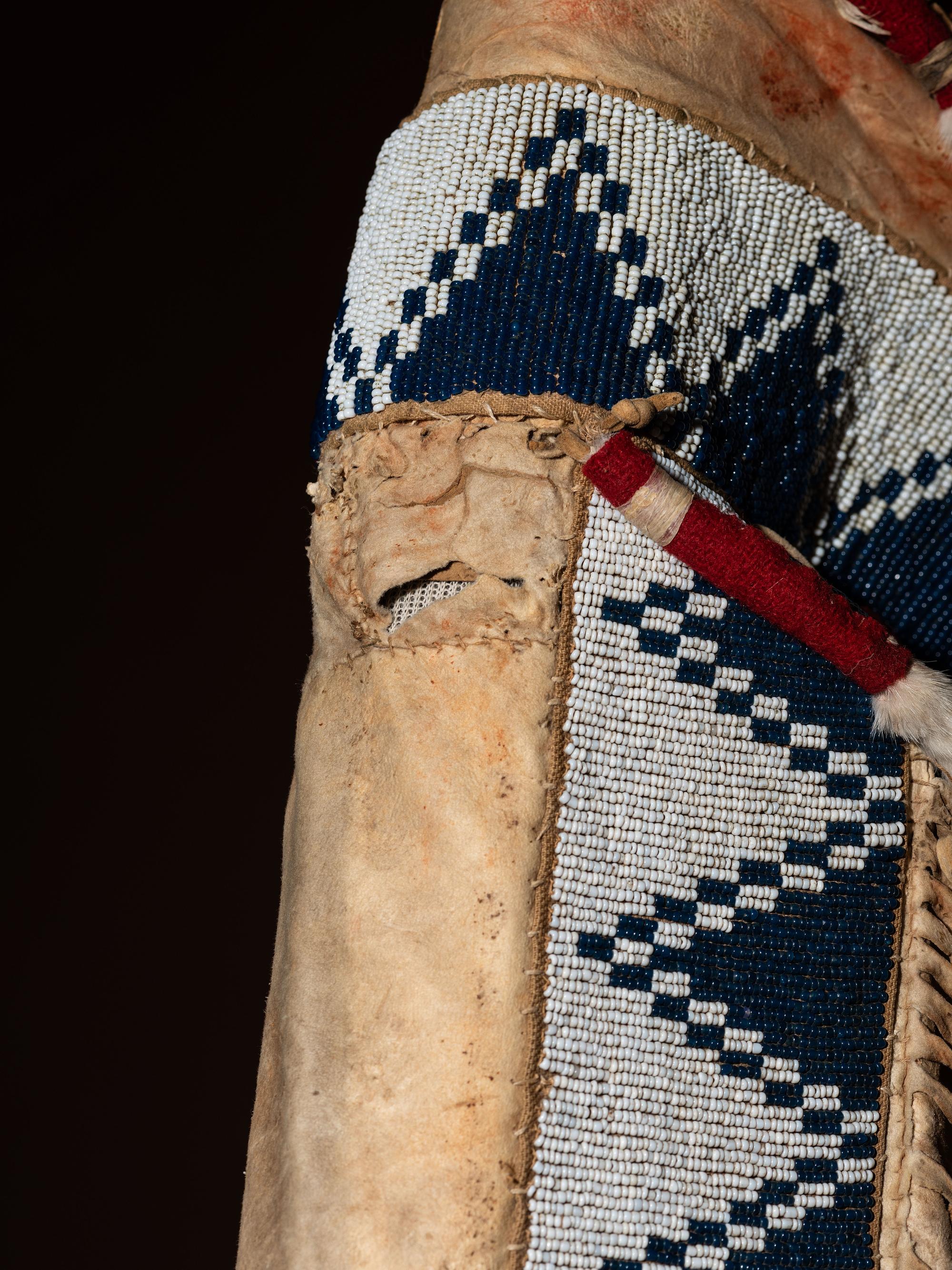 Blackfeet Beaded Hide Shirt
