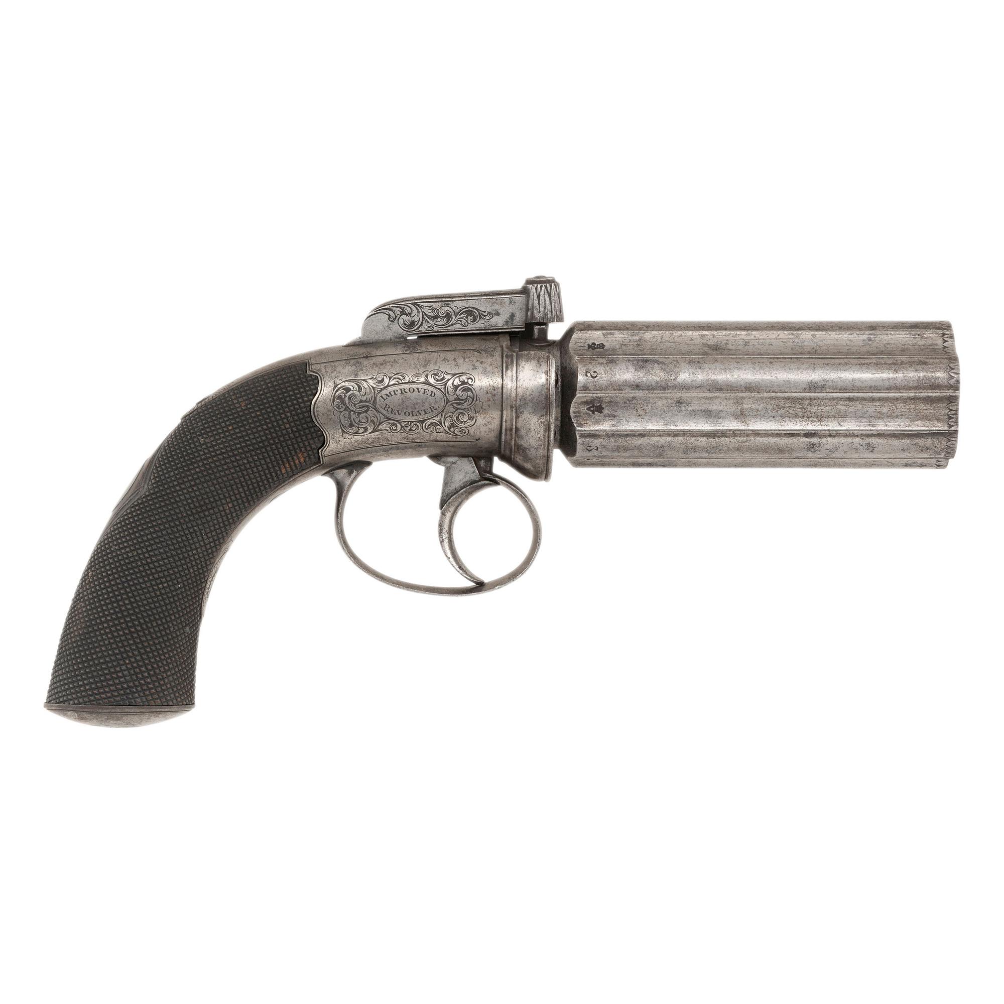 English Pepperbox by Moore & Harris