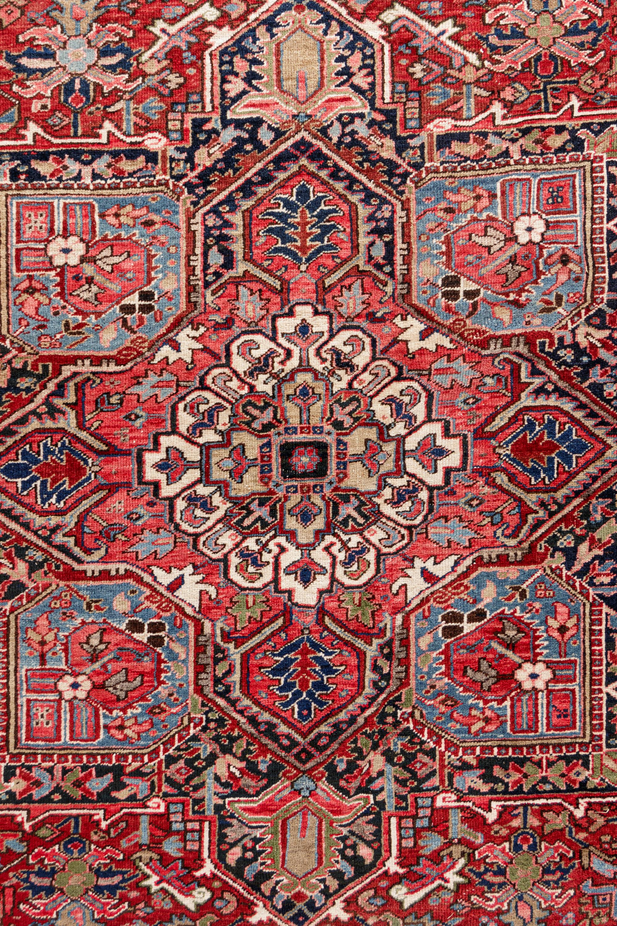 A Heriz Wool Rug