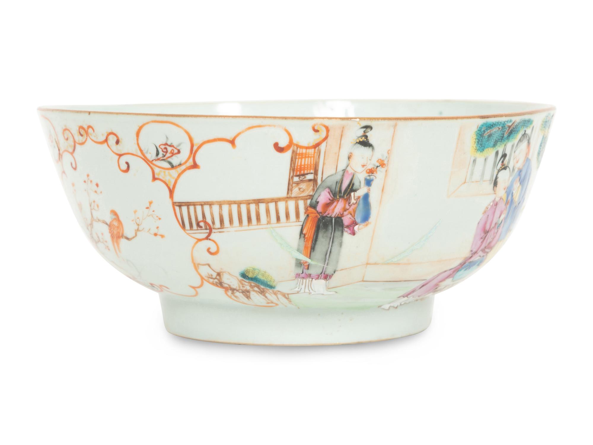 A Chinese Export Famille Rose Porcelain Bowl