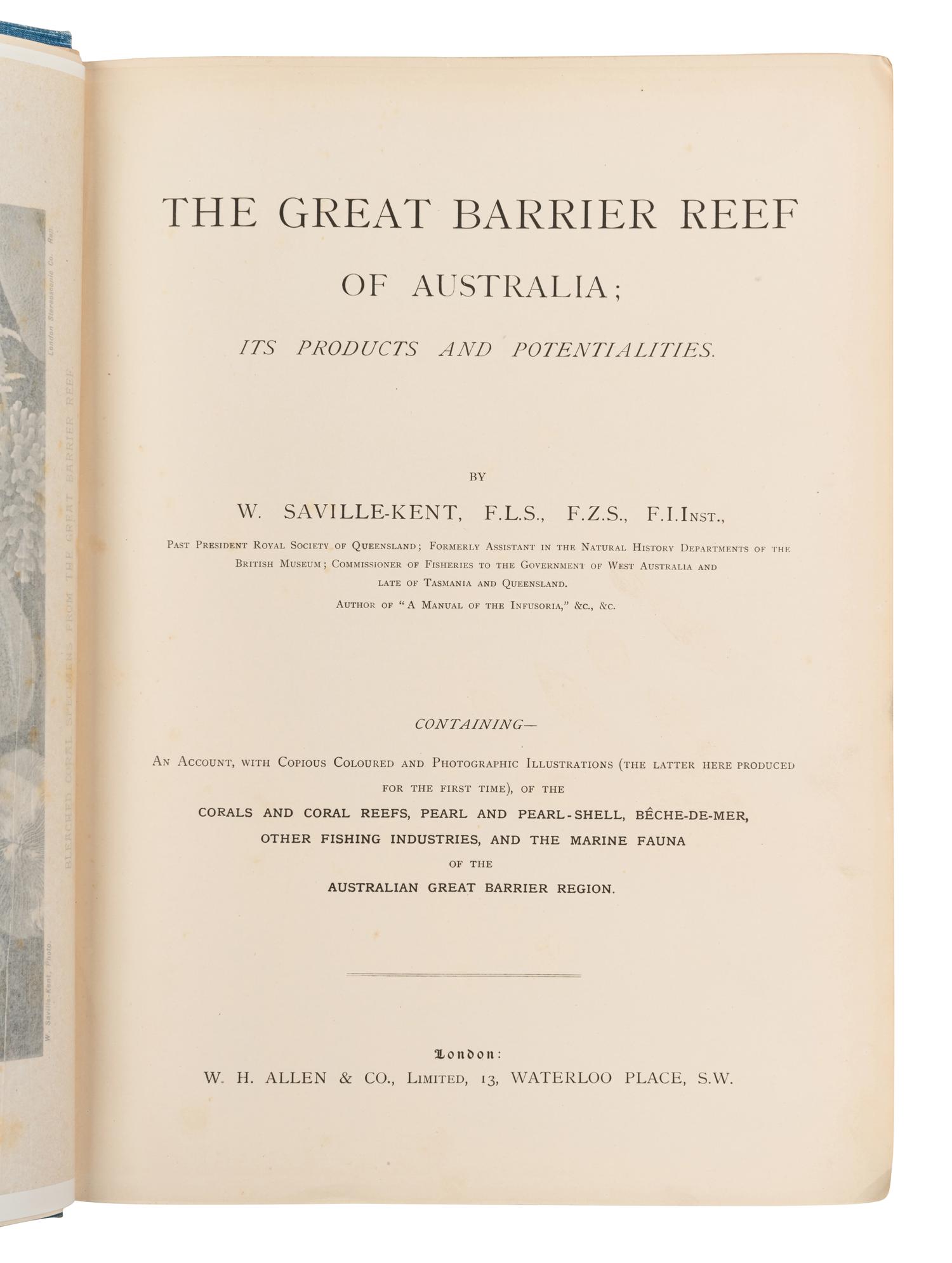[EXPLORATION -- AUSTRALIA & NEW ZEALAND]. A group of 3 works, including: