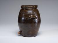 A Rare North or South Carolina “Colored Republicing Club” Stoneware Cooler