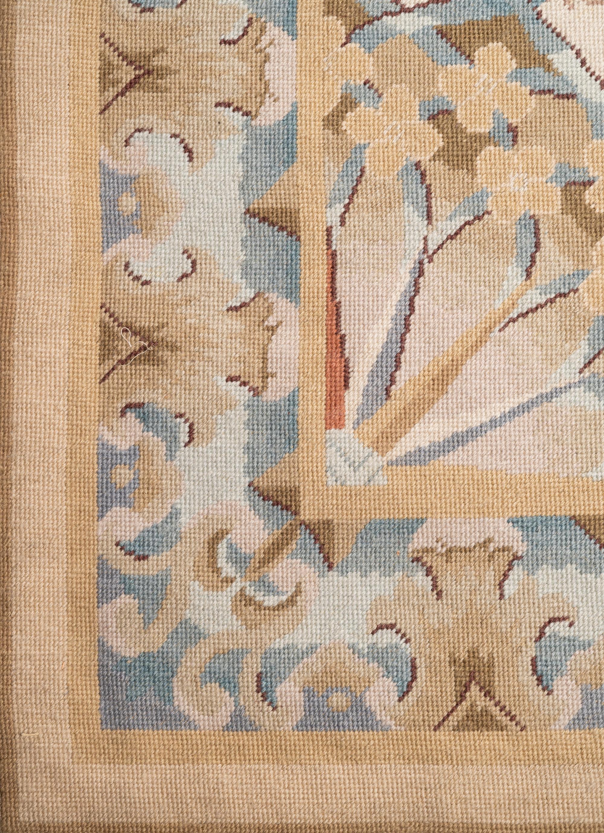 An Aubusson Style Needlepoint Rug