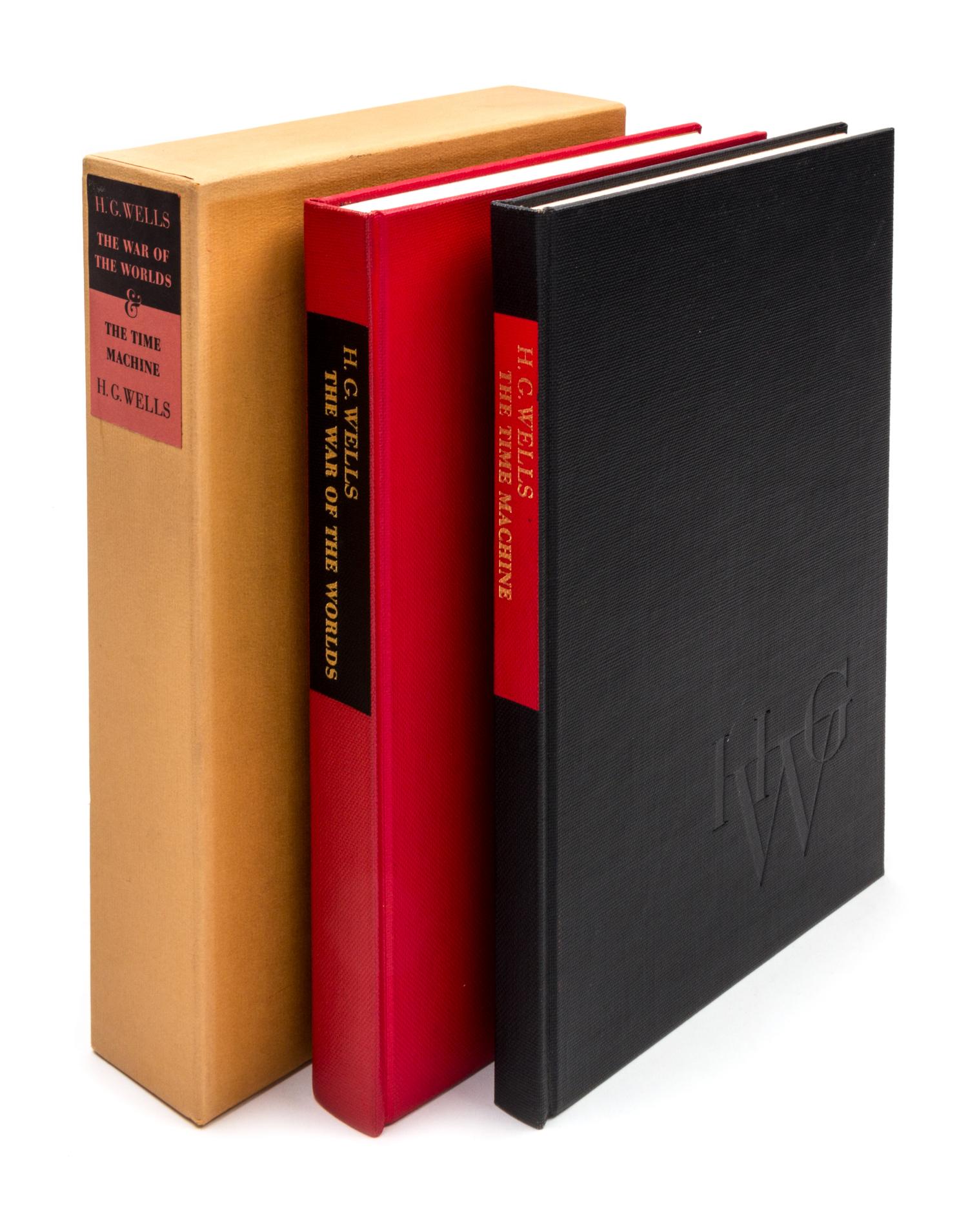 (LEC; MUGNAINI, JOSEPH) WELLS, H. G. 2 works. New York, 1964. Includes: The Time Machine and The War of the Worlds.