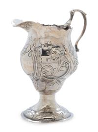 An English Silver Cream Jug