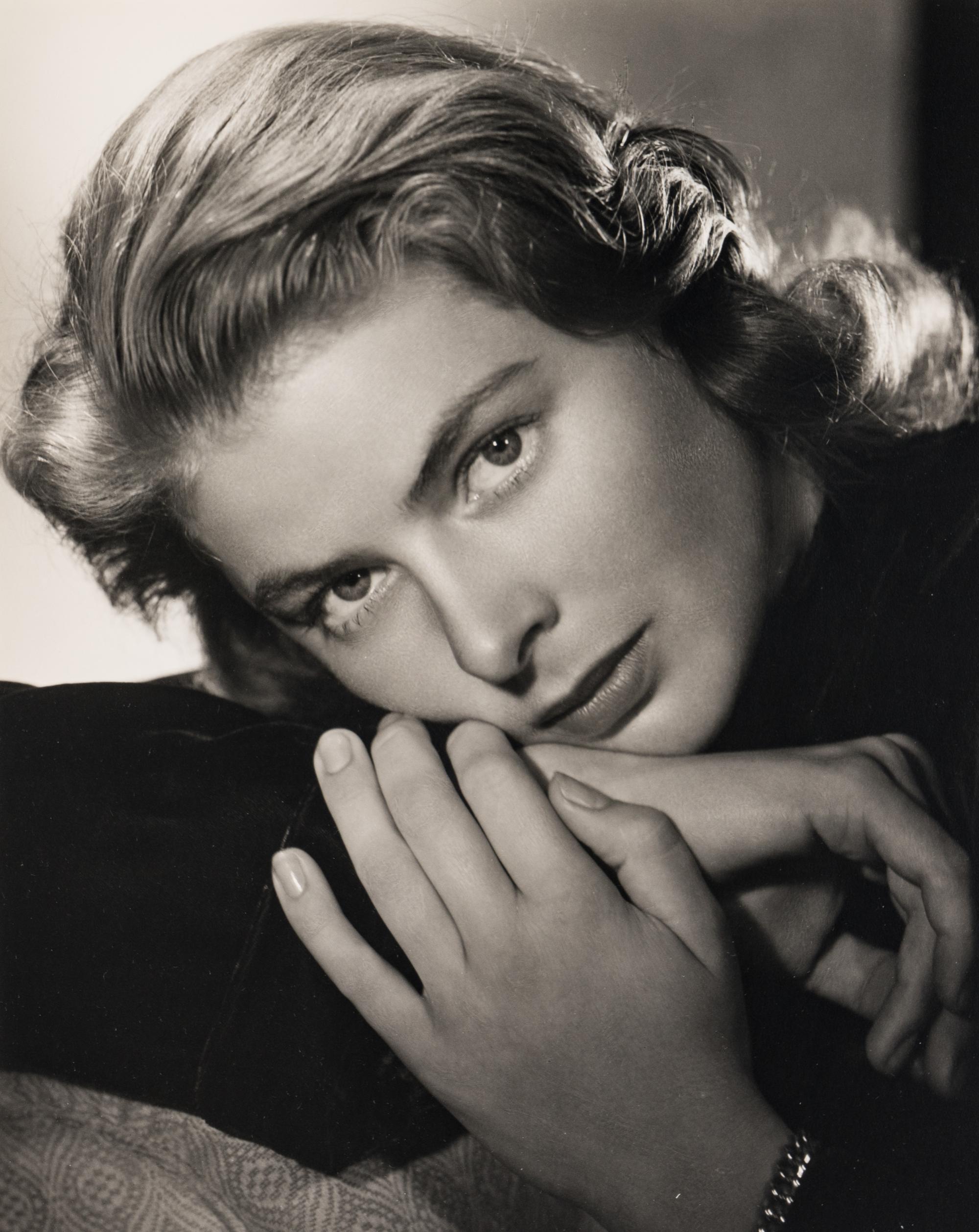 Ernest A. Bachrach Portrait of Ingrid Bergman from the film "Notorious" c. 1946