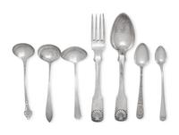 A Collection of Silver Flatware Articles