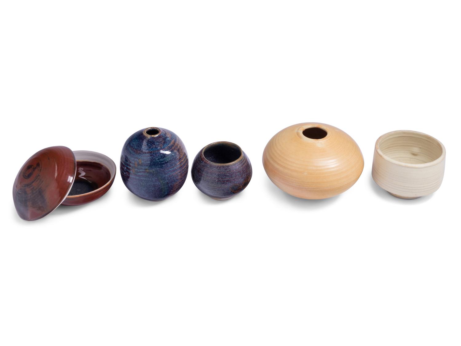 Collection of Five Pots, c. 1997