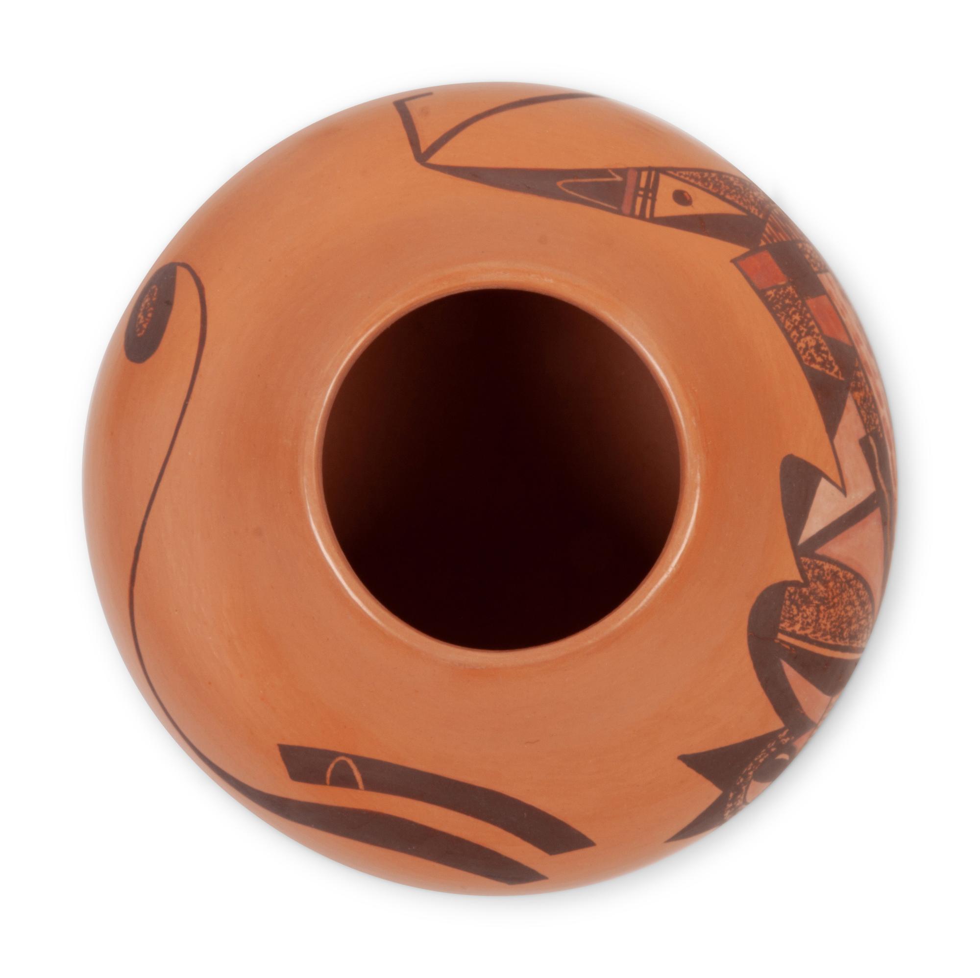Polychrome Pottery Jar