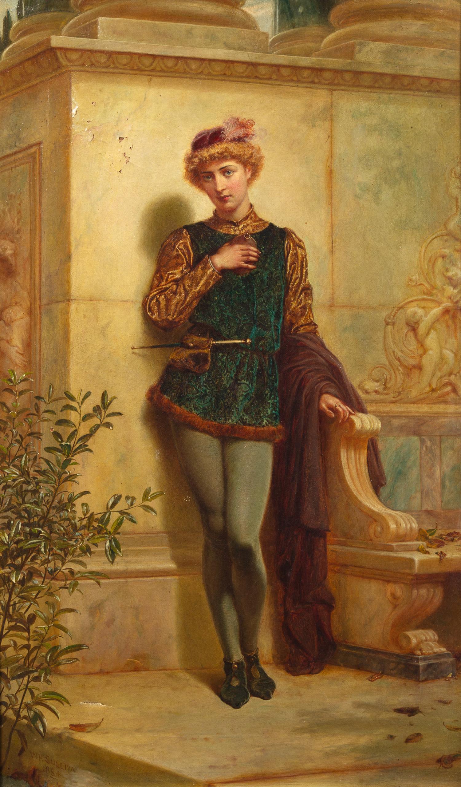 William Holmes Sullivan, (British, 1836-1908), Julia and the Miniature of Silvia, Two Gentlemen of Verona, 1884