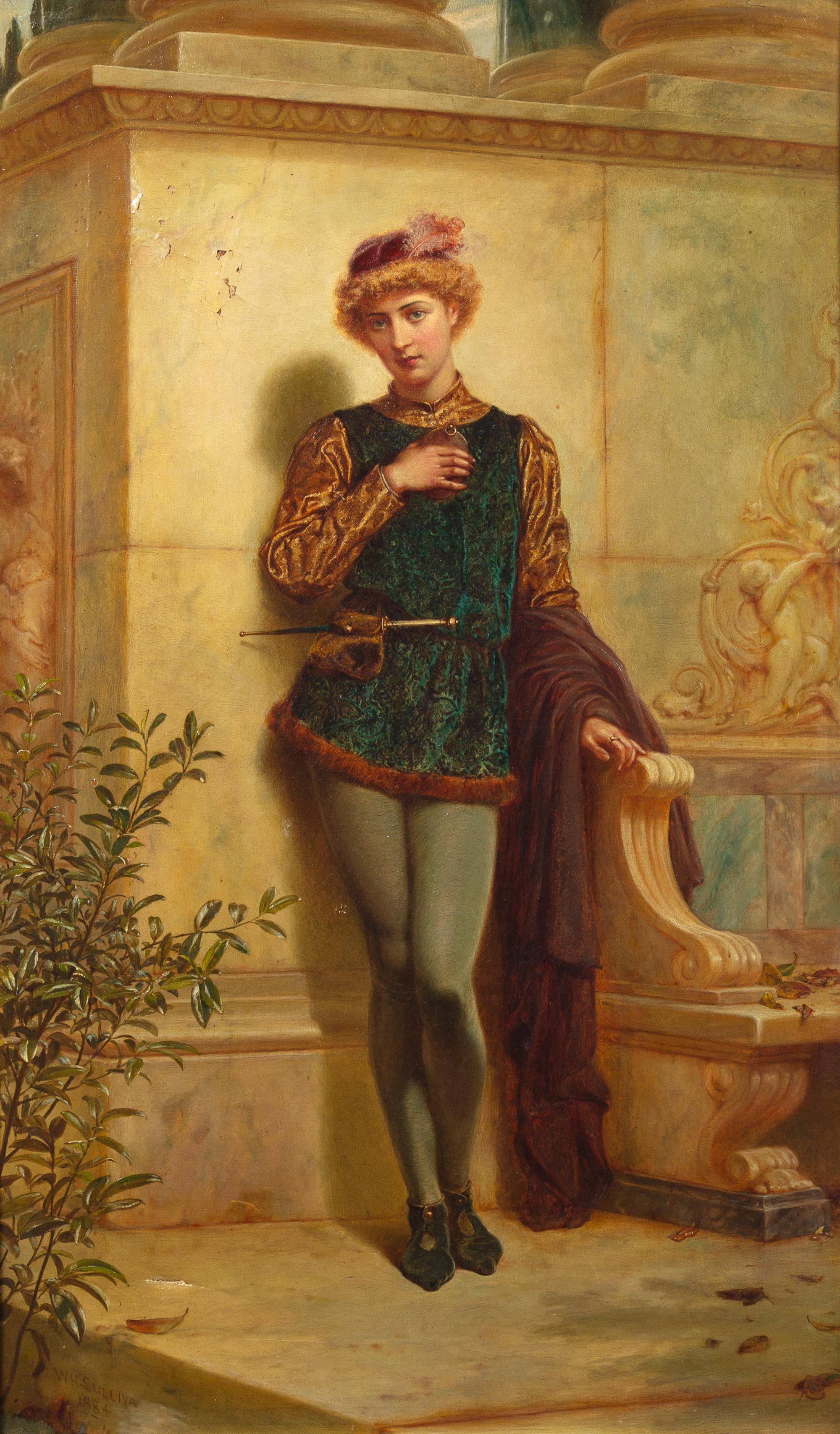 William Holmes Sullivan, (British, 1836-1908), Julia and the Miniature of Silvia, Two Gentlemen of Verona, 1884