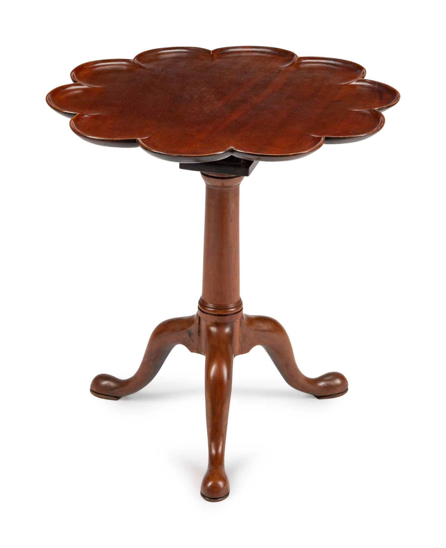 A George III Carved Mahogany Supper Table — LATE 18TH CENTURY
