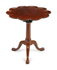 A George III Carved Mahogany Supper Table — LATE 18TH CENTURY
