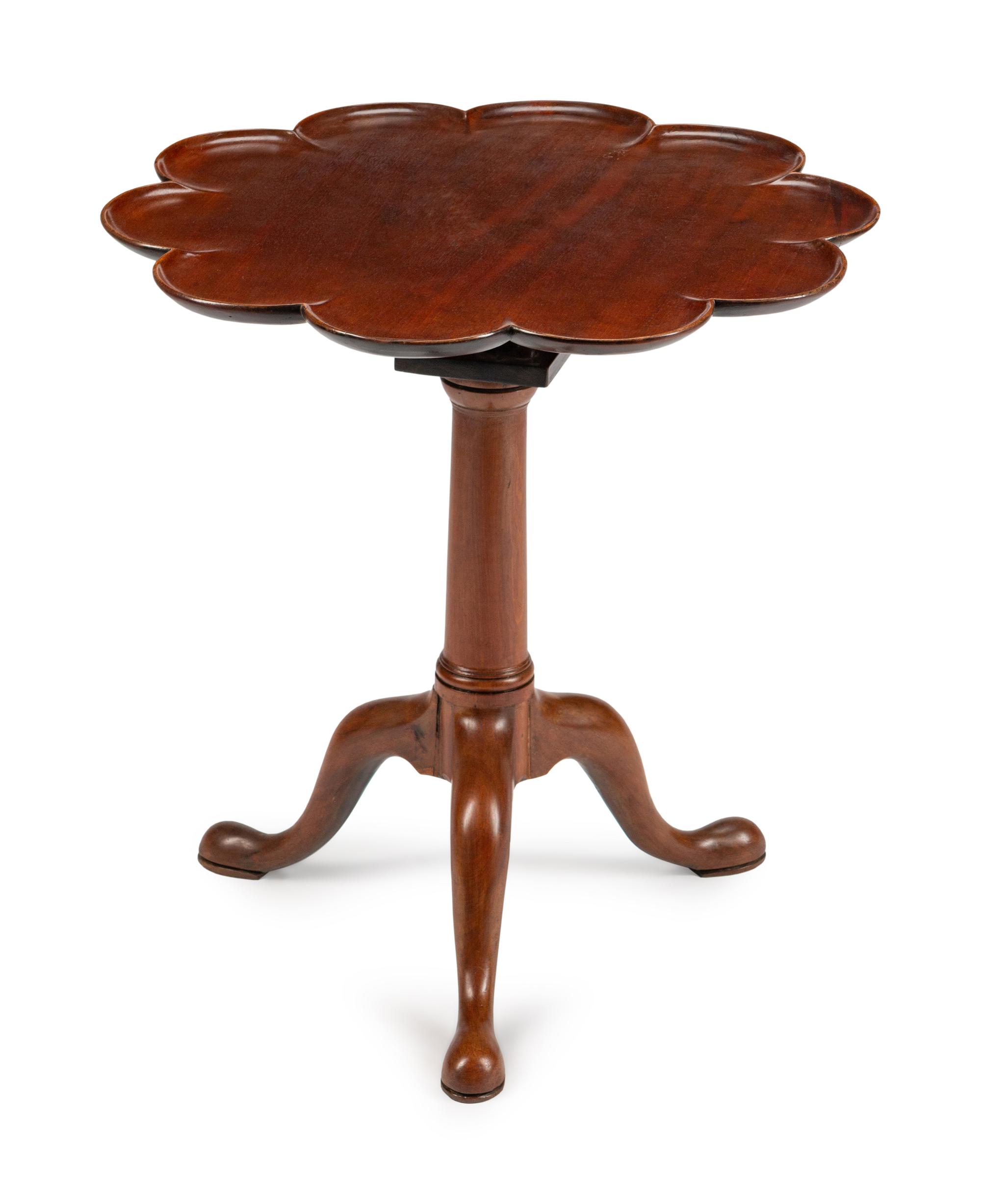 A George III Carved Mahogany Supper Table — LATE 18TH CENTURY
