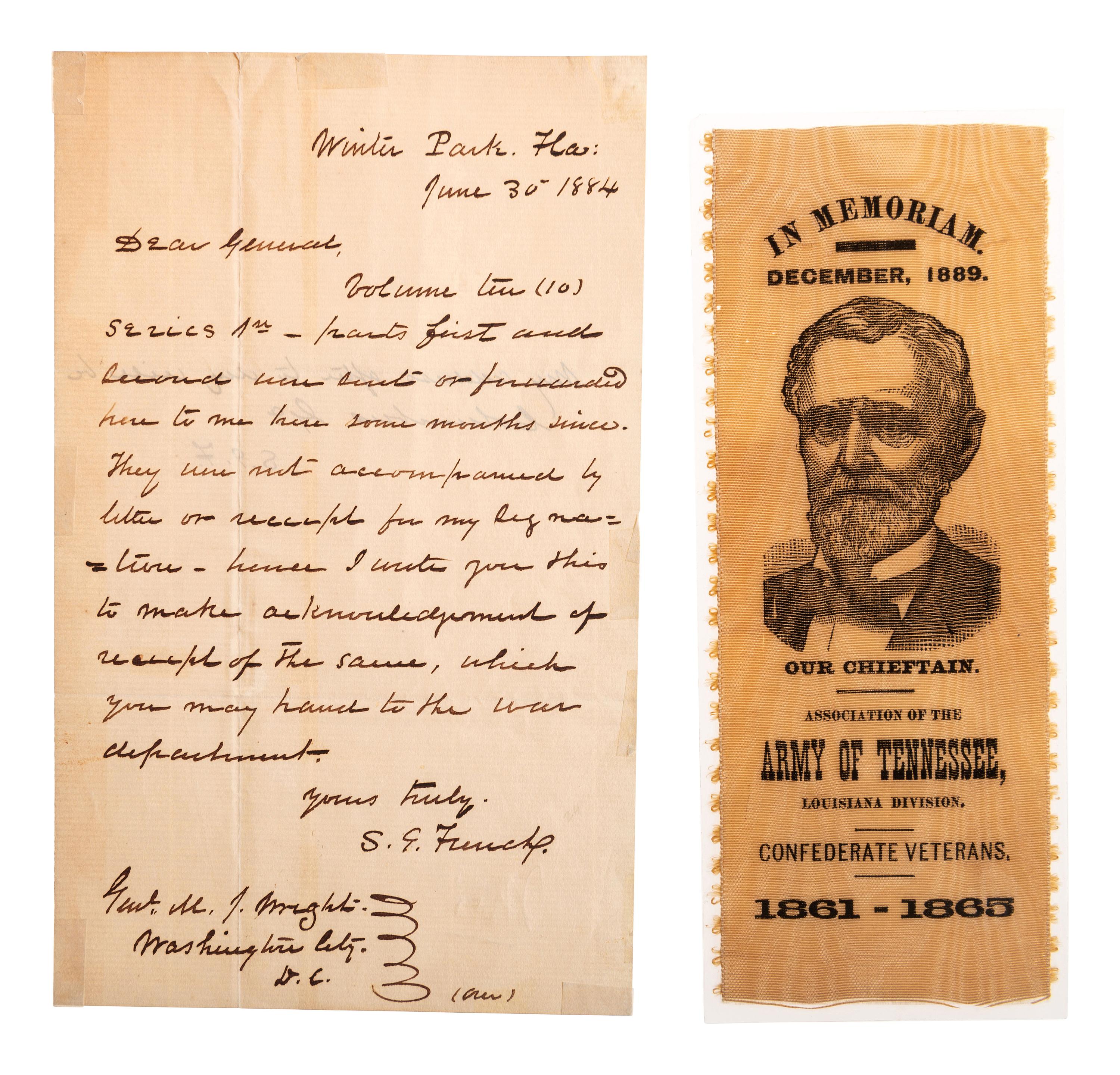 [CIVIL WAR]. A group of 2 items regarding post-war analysis and events.