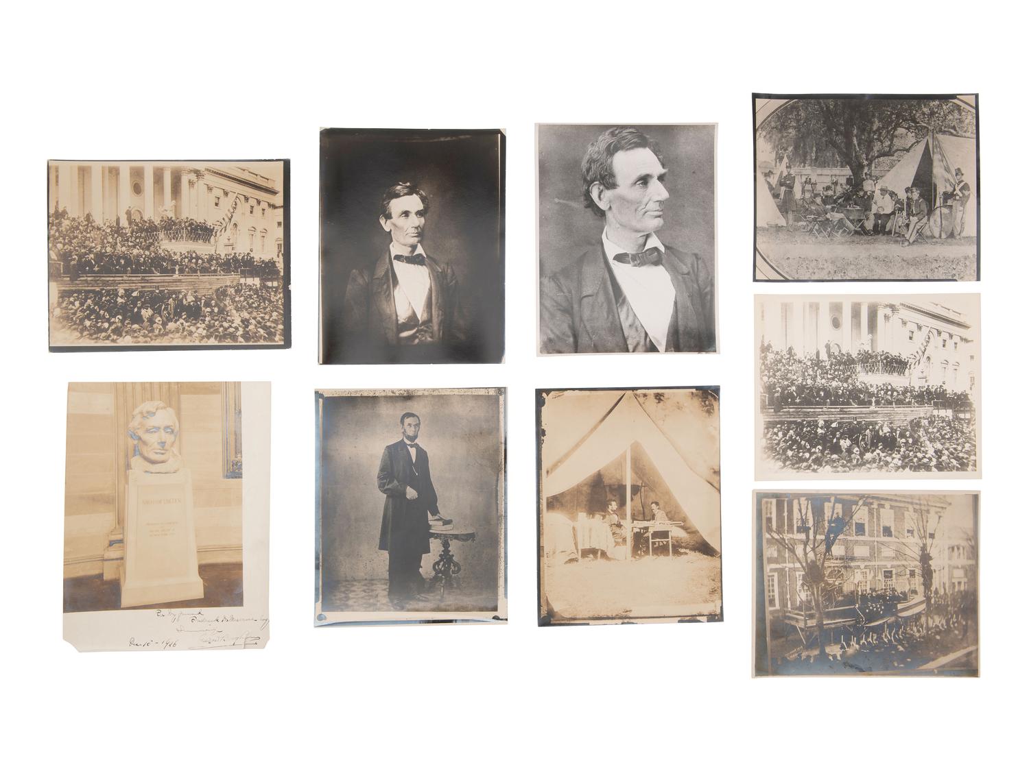 [LINCOLNIANA]. Archive rel. to Frederick H. Meserve, collector of Lincoln & Civil War photography.