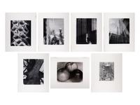 A group of twenty-one photographs (from Twenty-five Photographs printed by George Tice with labels signed by George Tice and Joanna Steichen)
