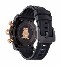 GRAHAM, 18K PINK GOLD AND BLACKENED STEEL LIMITED EDITION 'SWORDFISH' CHRONOGRAPH WRISTWATCH
