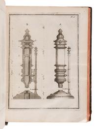 JOBLOT, Louis (1645-1723). Descriptions et usages de plusieurs nouveaux microscopes, tant simples que composez, avec des nouvelles observations faites sur une multitude innombrable d'insectes, & d'autres animaux de diverses especes, qui naissent dans les liqueurs preparees, & dans celles qui ne le sont point . Paris: Jacques Collombat, 1718.