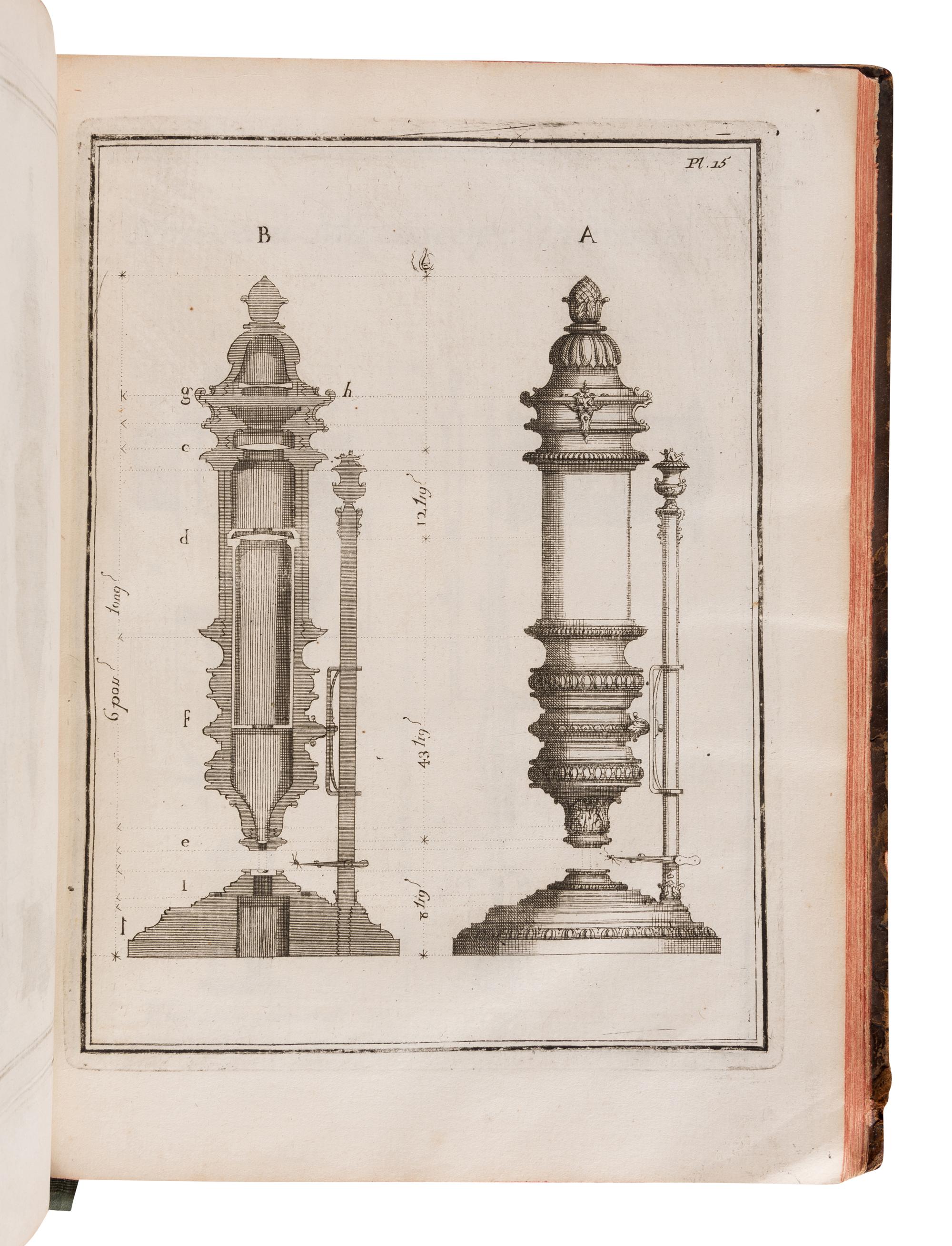 JOBLOT, Louis (1645-1723). Descriptions et usages de plusieurs nouveaux microscopes, tant simples que composez, avec des nouvelles observations faites sur une multitude innombrable d'insectes, & d'autres animaux de diverses especes, qui naissent dans les liqueurs preparees, & dans celles qui ne le sont point . Paris: Jacques Collombat, 1718.
