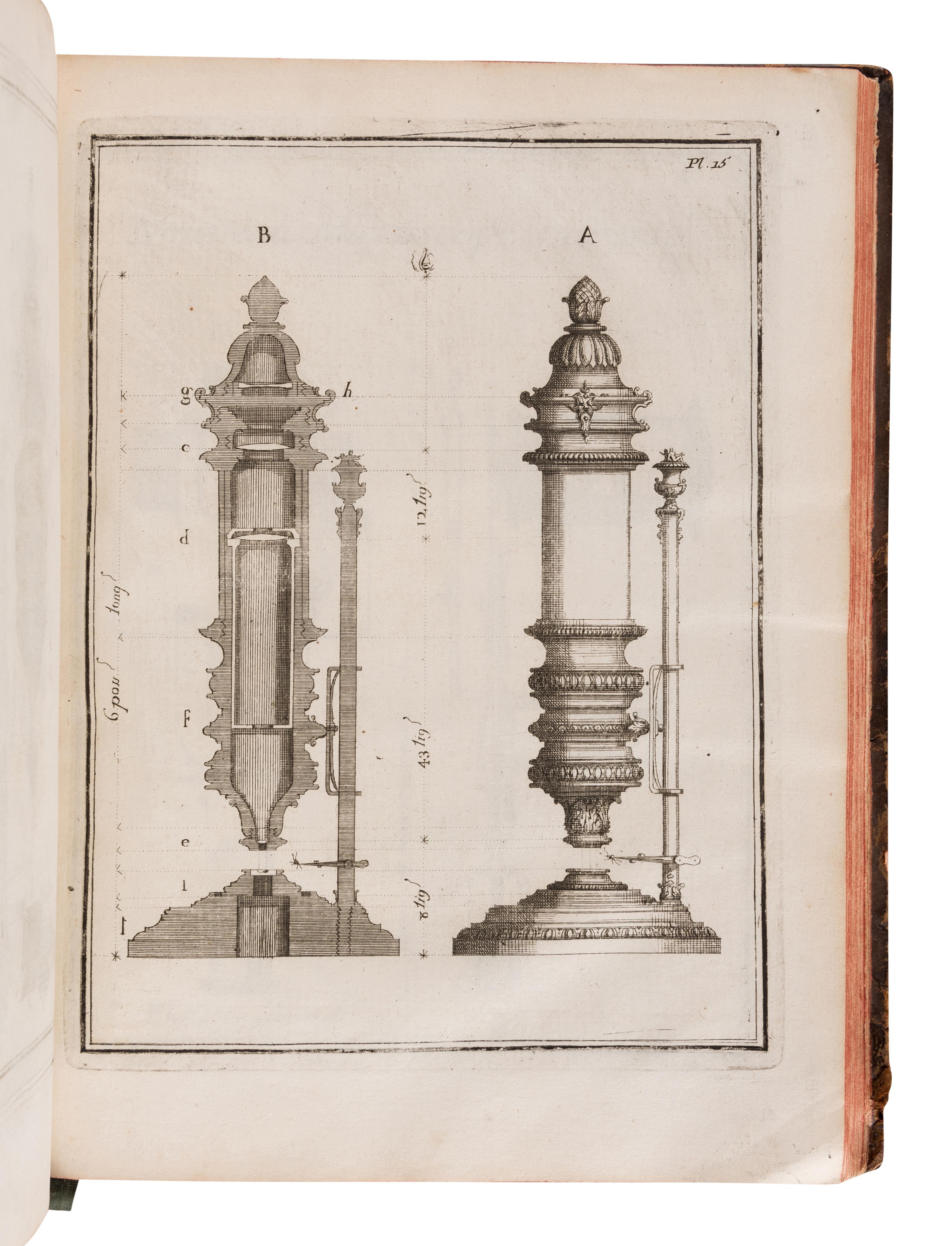 JOBLOT, Louis (1645-1723). Descriptions et usages de plusieurs nouveaux microscopes, tant simples que composez, avec des nouvelles observations faites sur une multitude innombrable d'insectes, & d'autres animaux de diverses especes, qui naissent dans les liqueurs preparees, & dans celles qui ne le sont point . Paris: Jacques Collombat, 1718.