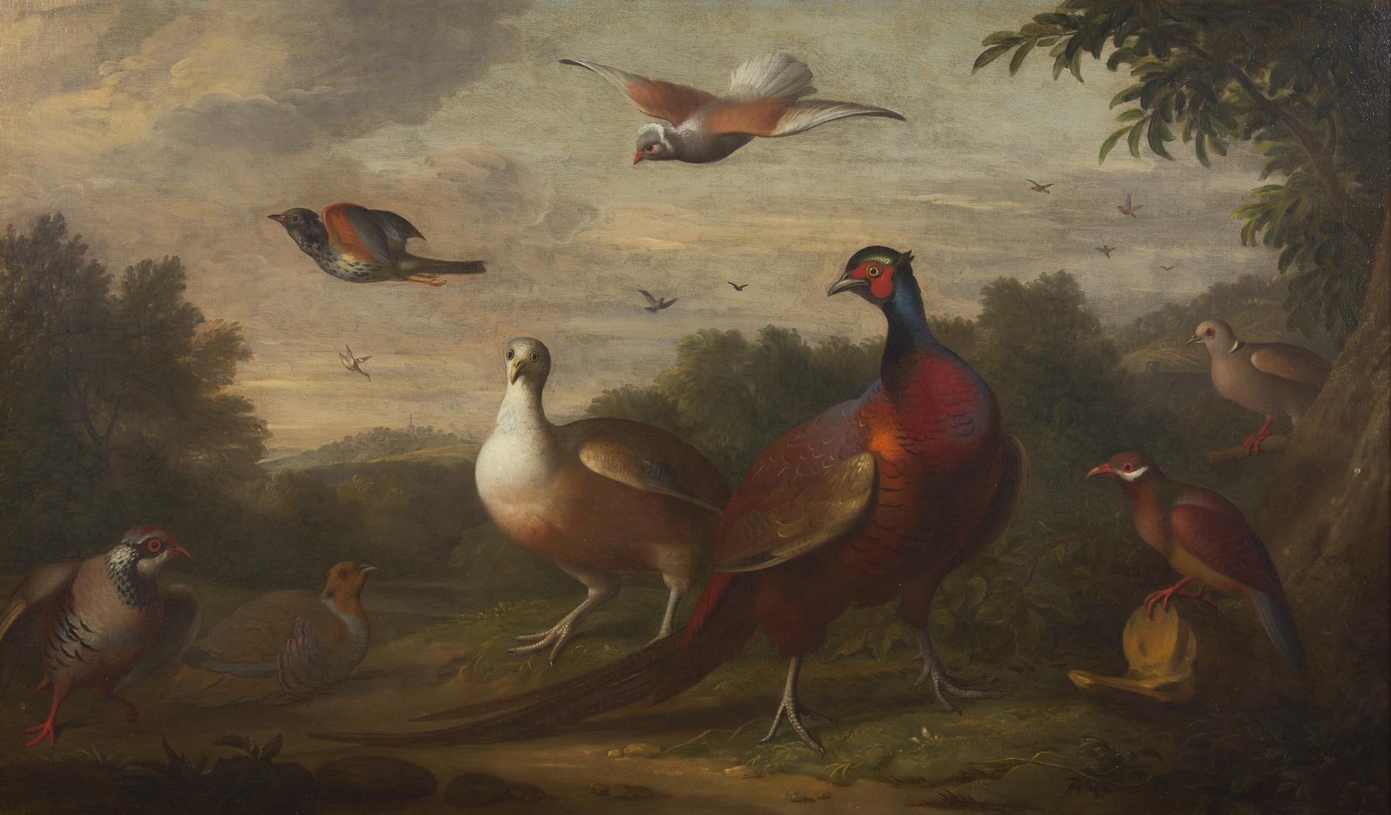 Birds in a Landscape