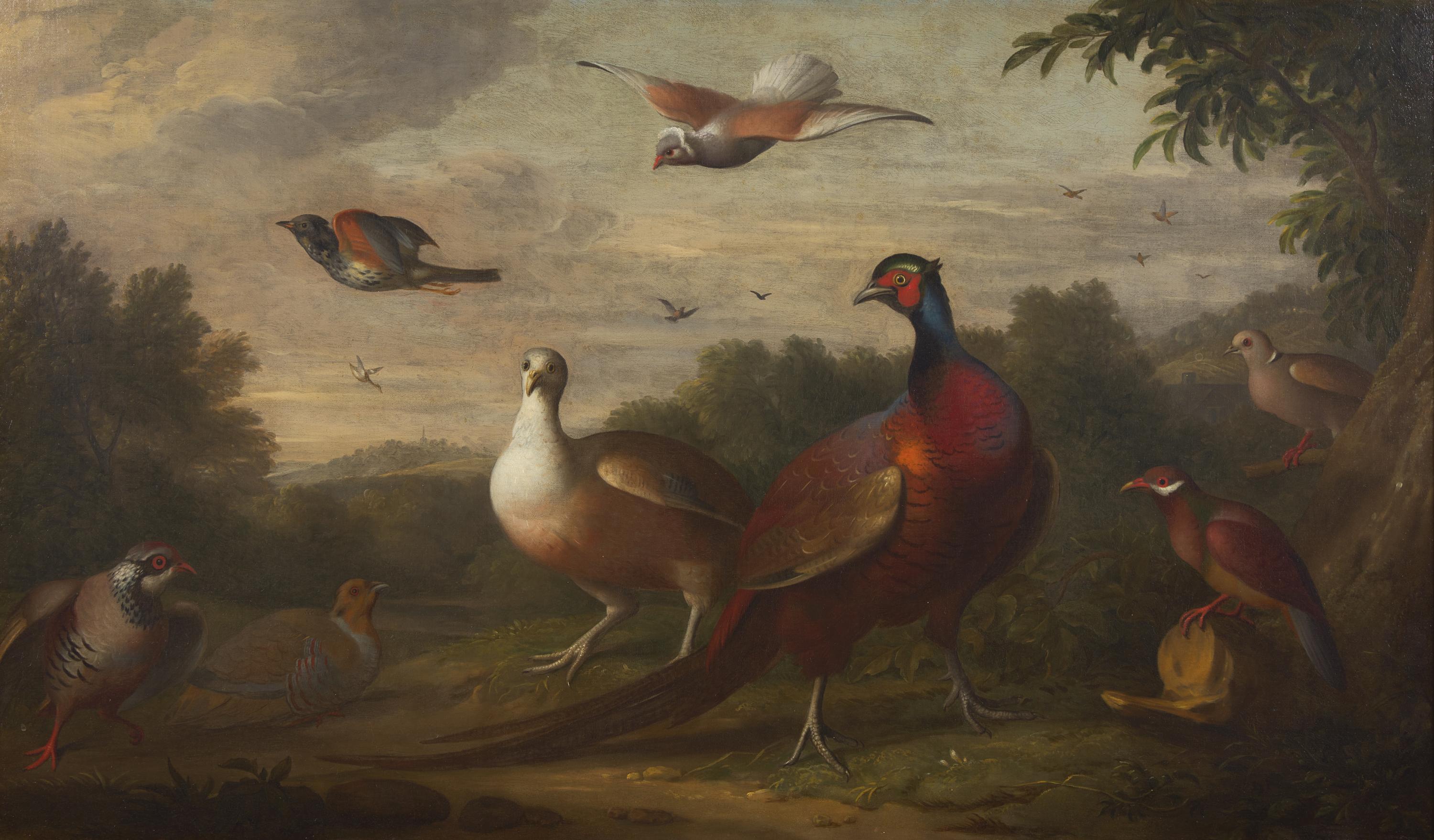 Birds in a Landscape
