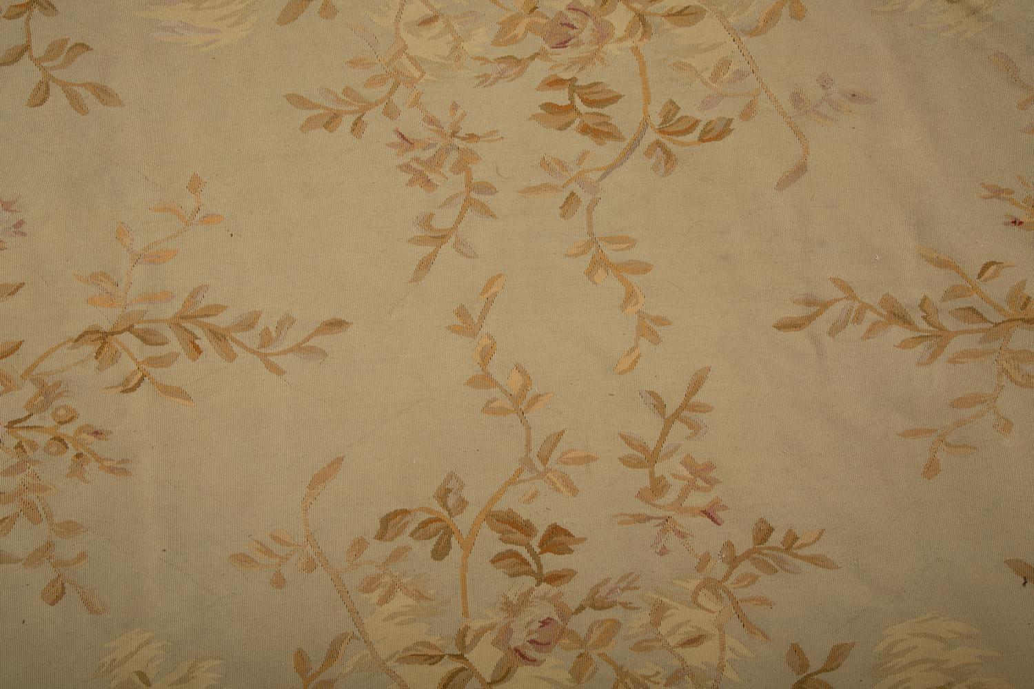 An Aubusson Style Wool Carpet