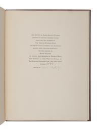 [FINE PRESS & LIVRE D'ARTISTE] -- [LIMITED EDITIONS CLUB] -- JOYCE, James (1882-1941). -- MATISSE, Henri (1869-1954), illustrator. Ulysses . New York: Limited Editions Club, 1935.