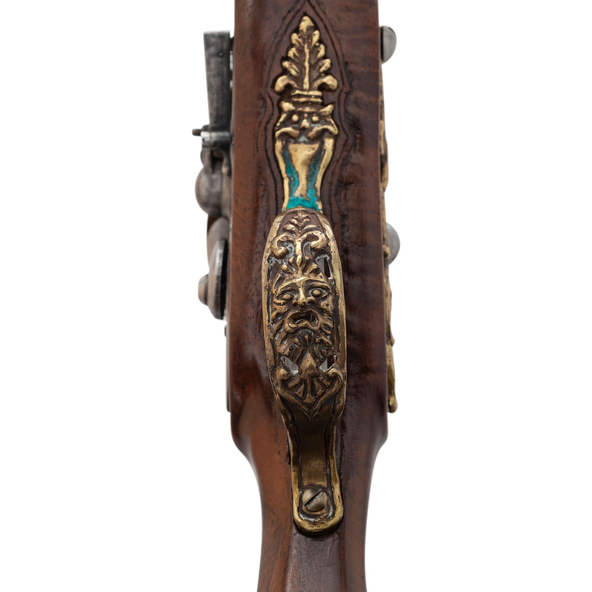 Contemporary Cased Flintlock Pistols