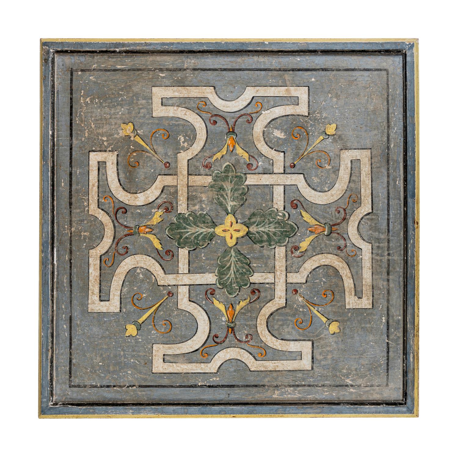 An Italian Painted Low Table