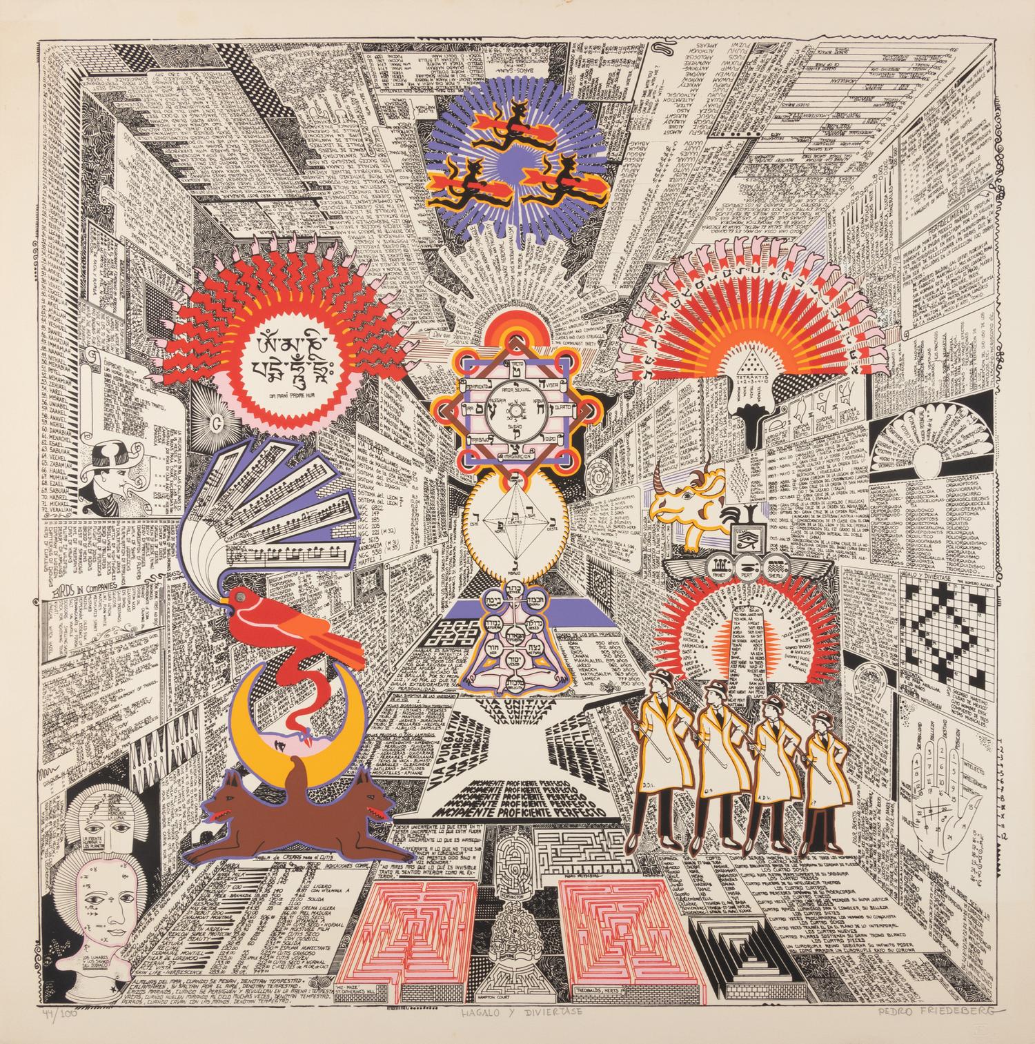 Ya Conocimos a Diaghilev, Hágalo Y Diviértase, and Tzolkin (a group of three prints)