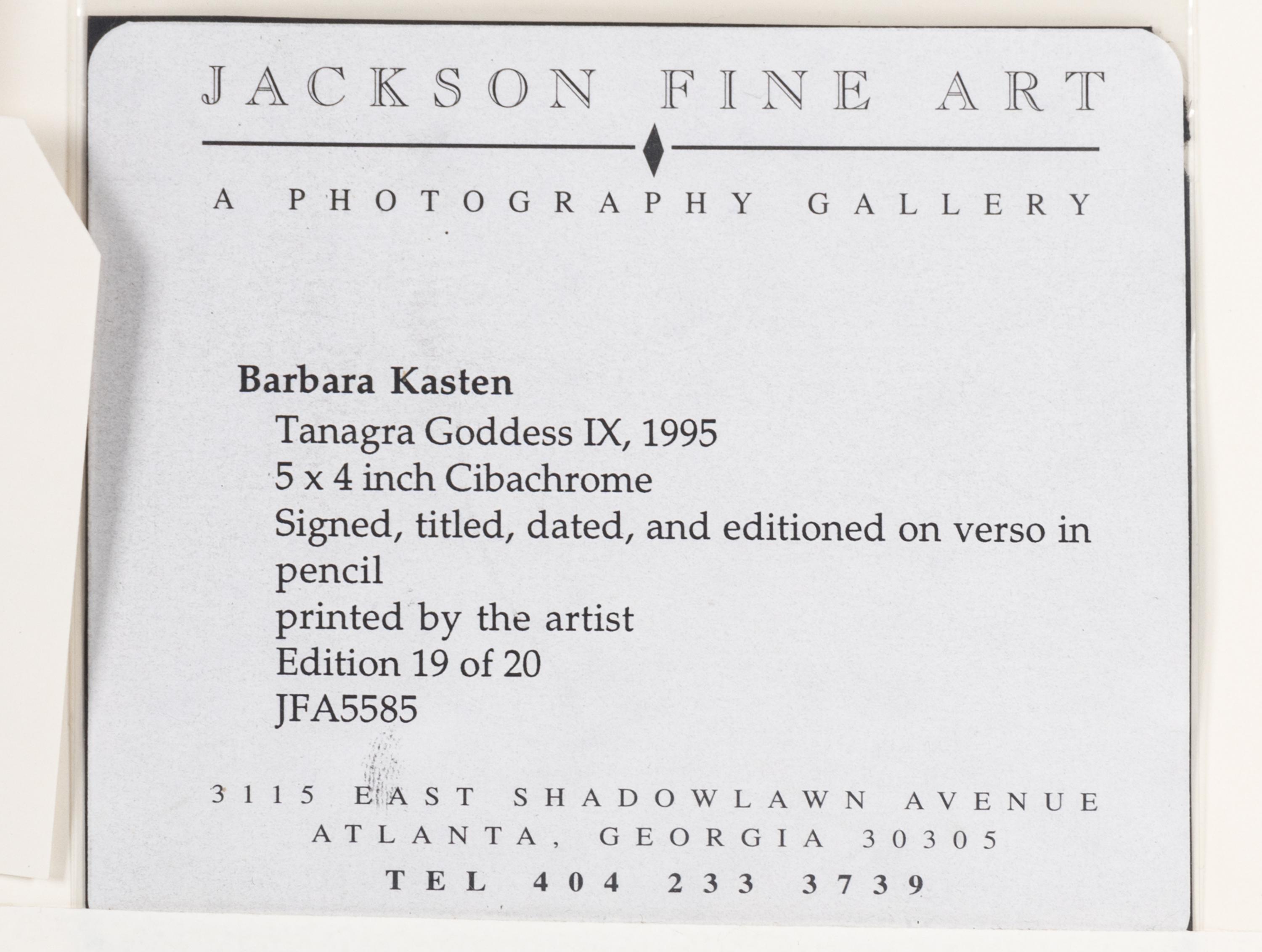 Barbara Kasten (born 1936) Tanagra Goddess IX, 1995