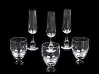 A Group of Baccarat Glass Stemware