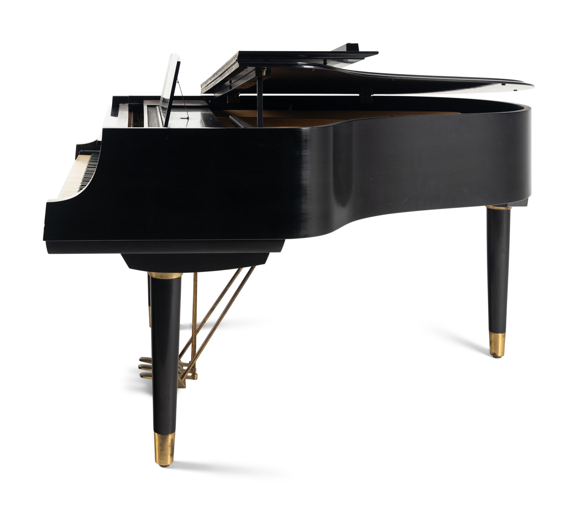 A Steinway and Sons Model M Baby Grand Piano