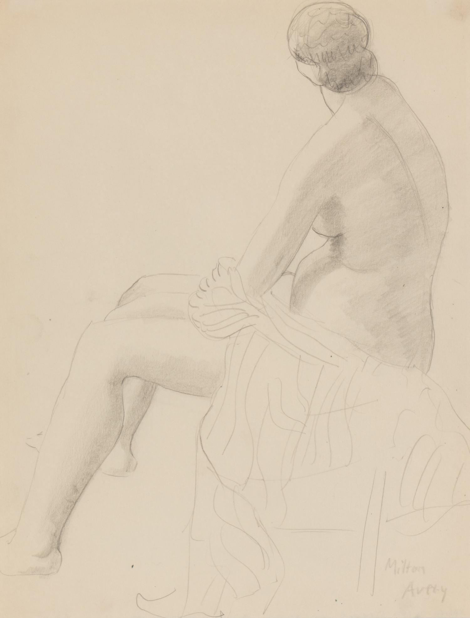 Nude With Drape