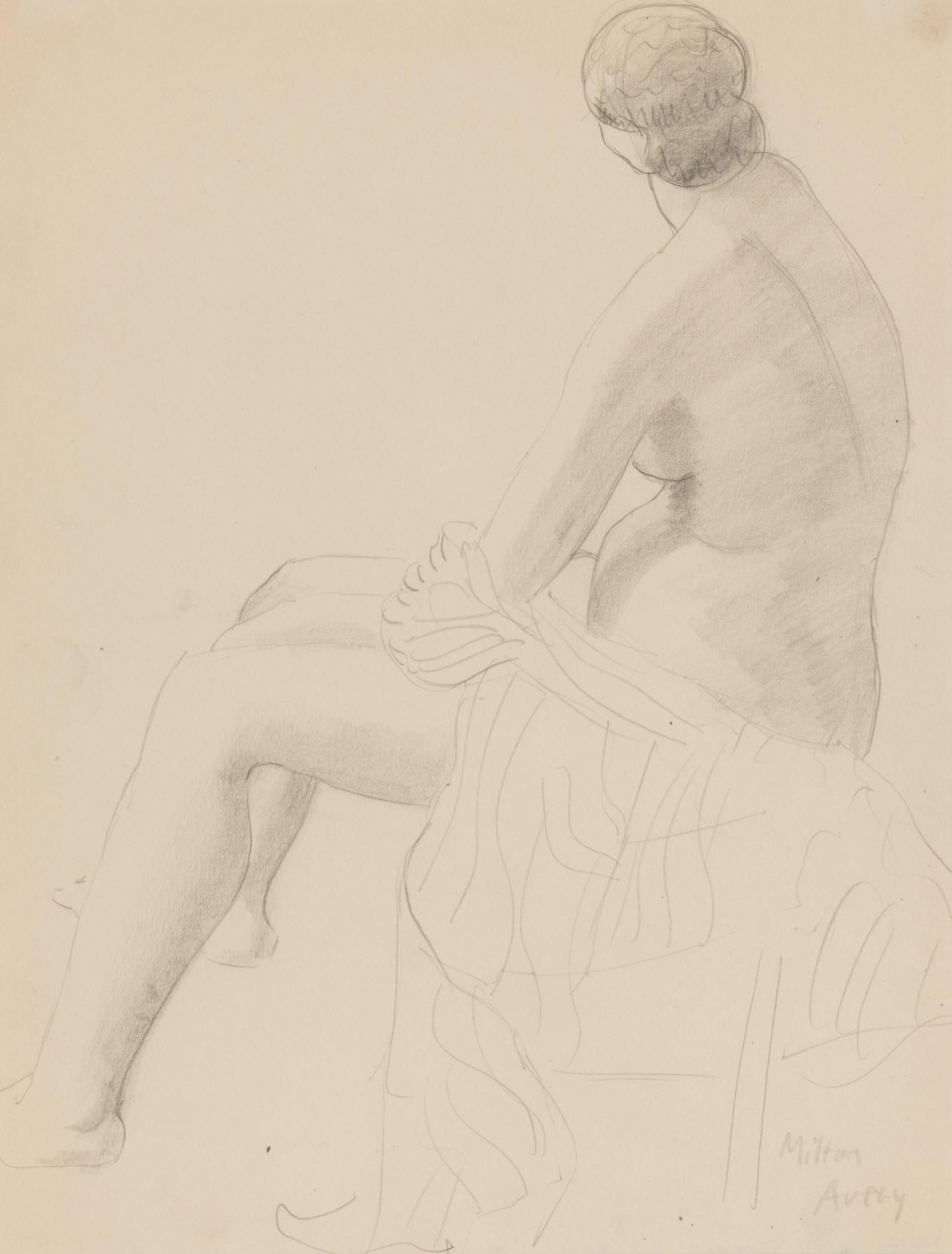 Nude With Drape