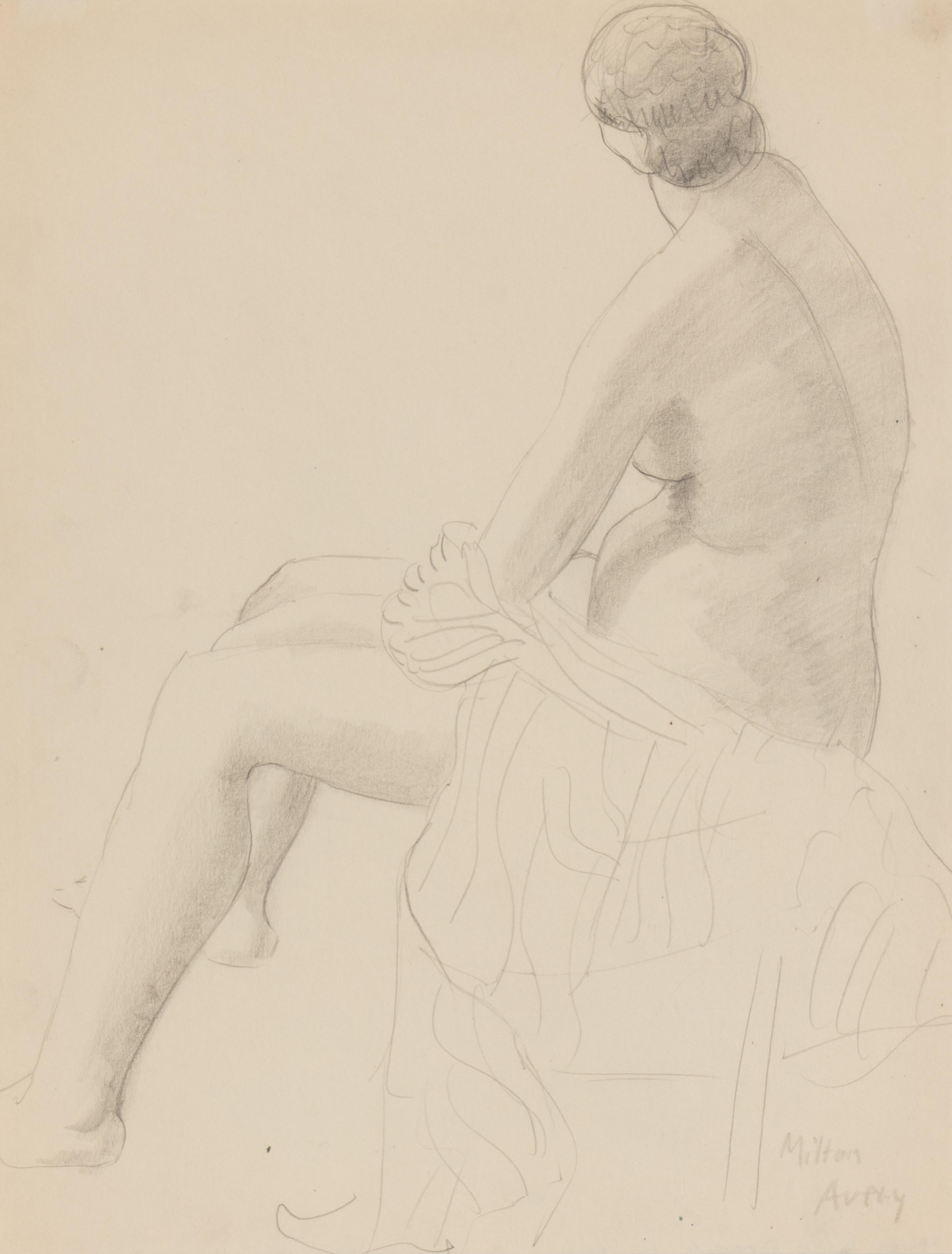 Nude With Drape