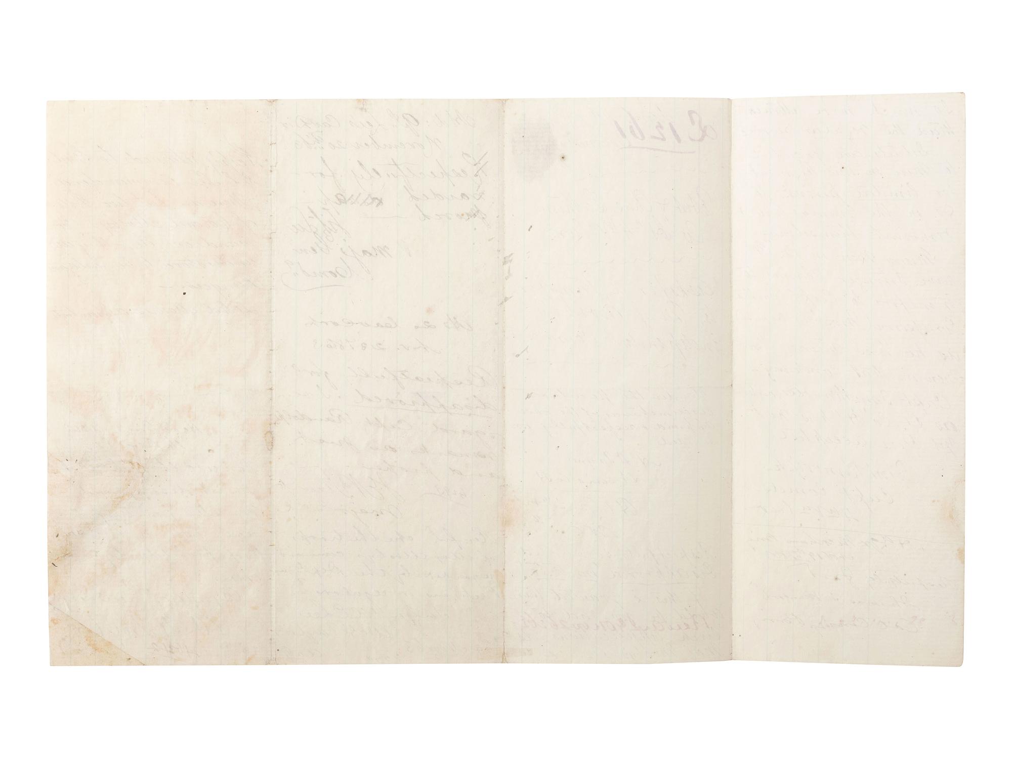 [CIVIL WAR]. Request for transfer to John Mosby's Command from Robert and Charles Latham, Company H, 4th Virginia Cavalry, signed by J.E.B. STUART and Fitz LEE. November 1863.