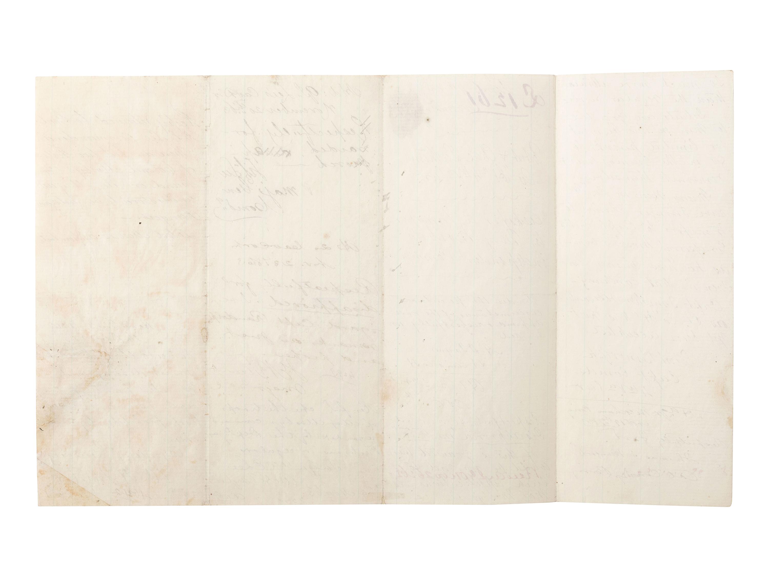 [CIVIL WAR]. Request for transfer to John Mosby's Command from Robert and Charles Latham, Company H, 4th Virginia Cavalry, signed by J.E.B. STUART and Fitz LEE. November 1863.