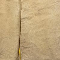 A Chinese Dark Blue Silk Fur Lined Official's Robe, Bufu , Late Qing Dynasty — 清晚期 石青地四品武官冬補服