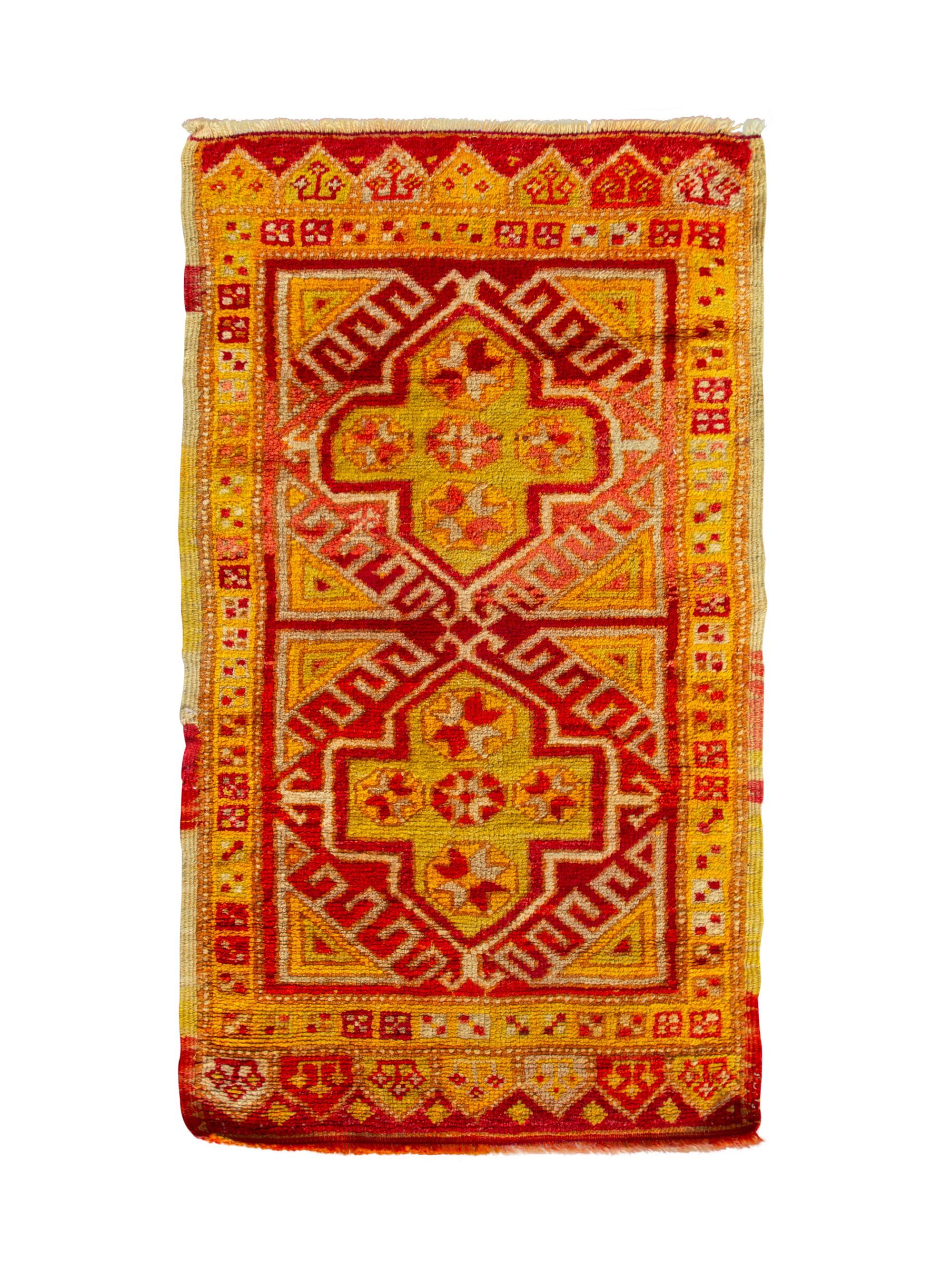 Two Caucasian Wool Rugs — 20TH CENTURY