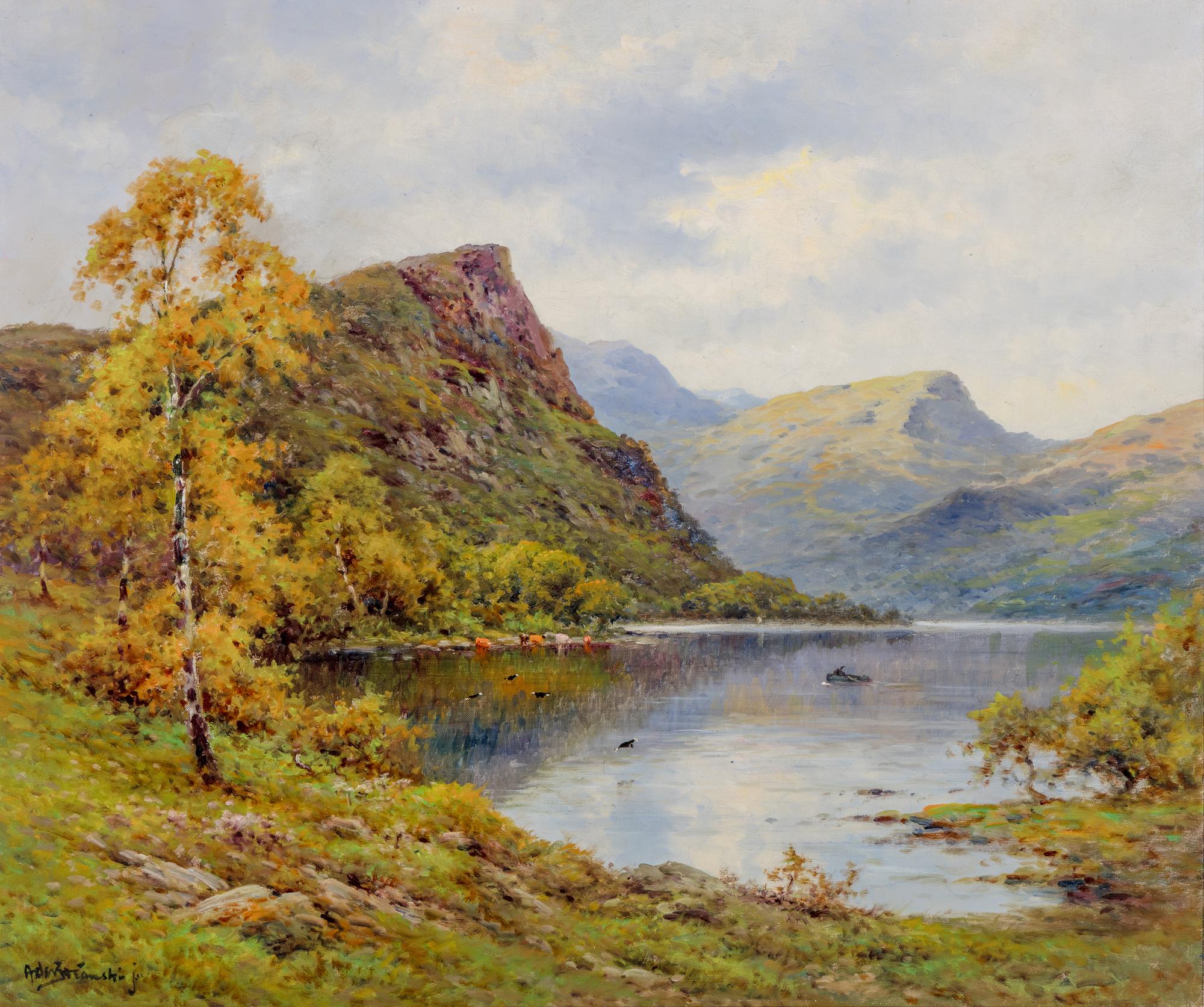 English Lakes, the Banks of Derwent Water