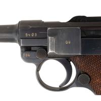 **Mauser 42-Code P.08 Luger with Holster and Matching Magazine