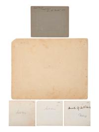 [EARLY PHOTOGRAPHY]. A large group of early photographs incl. equestrian and logging views.