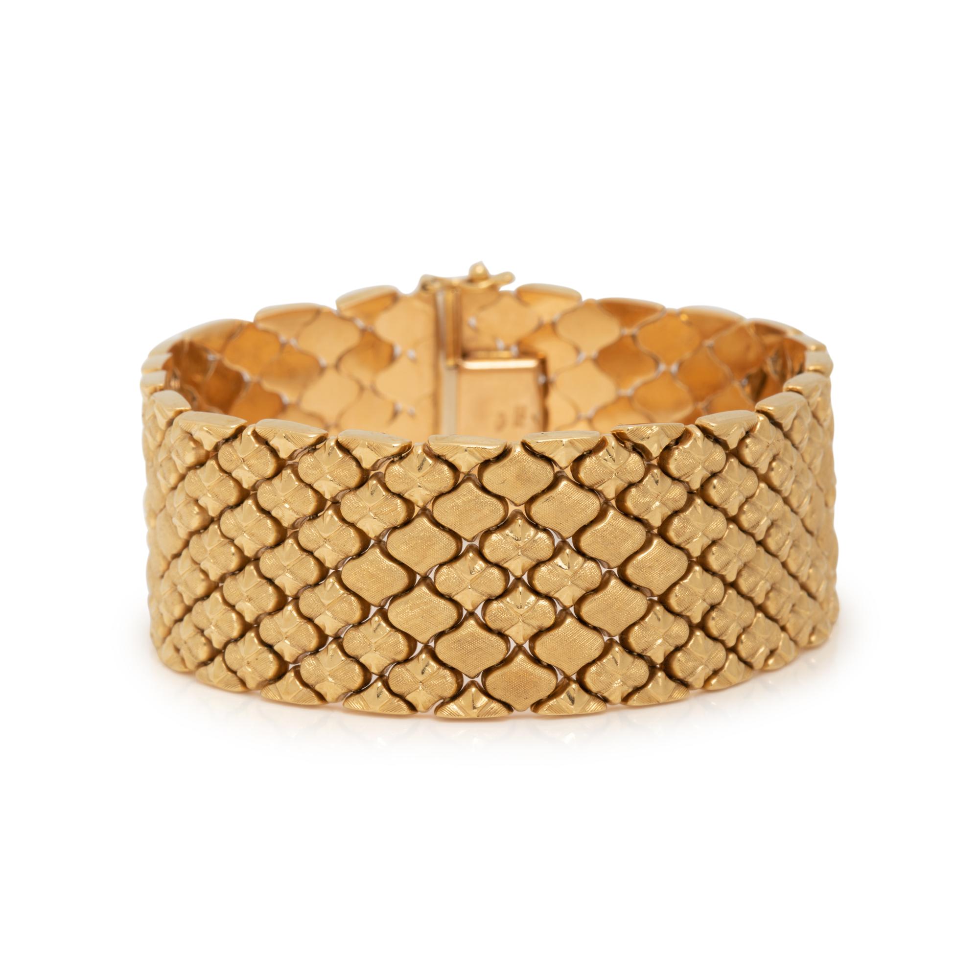 YELLOW GOLD BRACELET