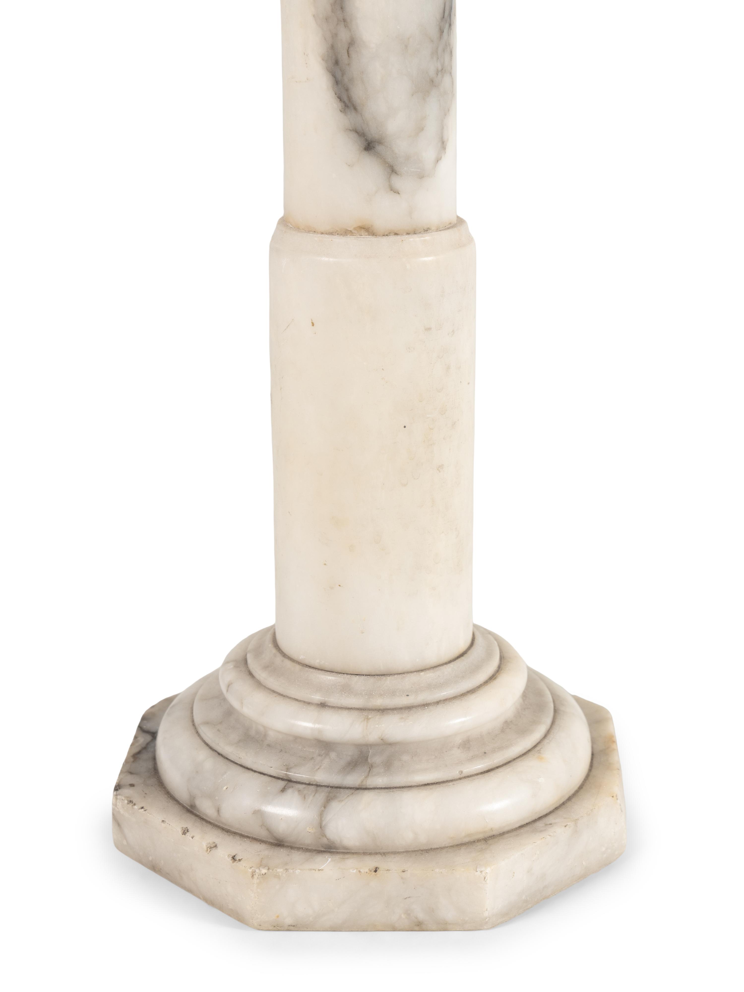 A Continental Marble Pedestal