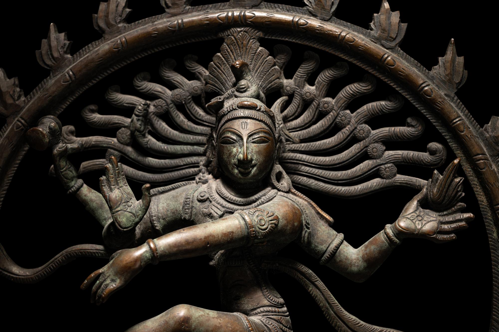 An Indian Bronze Figure of Dancing Shiva